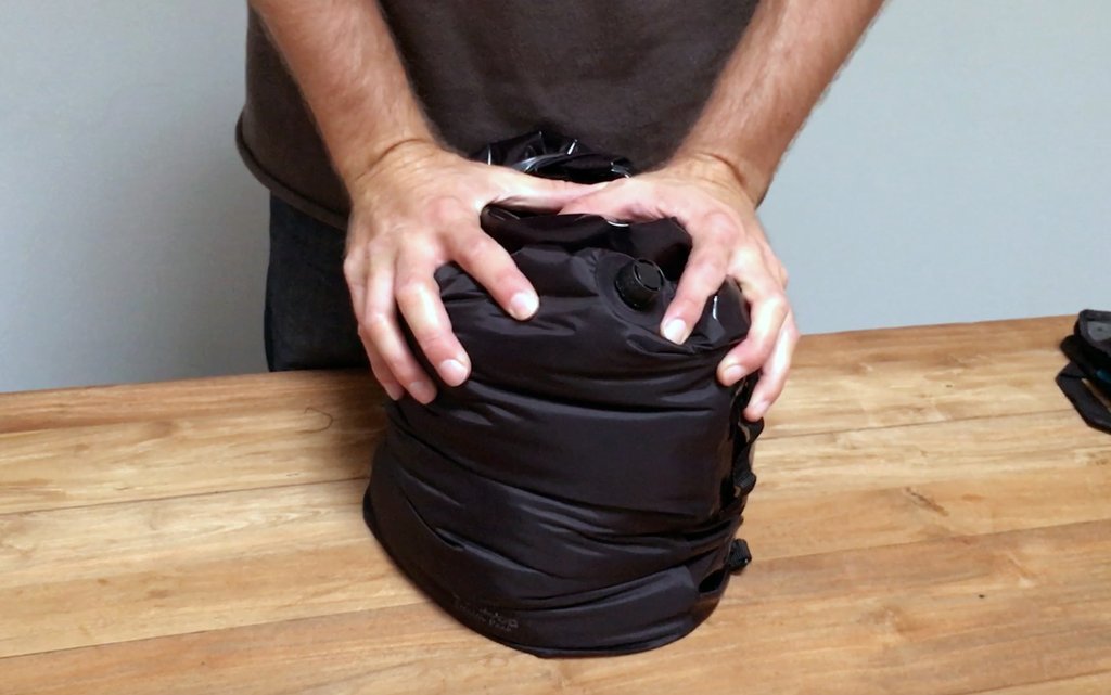 SCRUBBA Stealth Pack 20L – 4-in-1 Portable Backpack, Washer & Shower