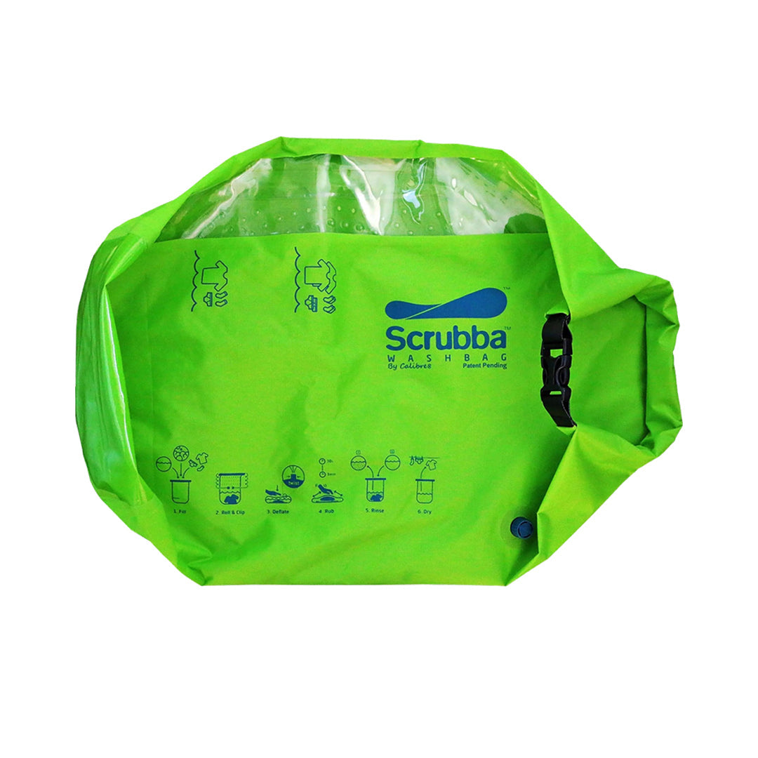 SCRUBBA Wash Bag – Portable Travel Washing Machine