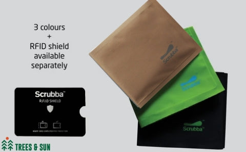 SCRUBBA Weightless Wallet – Ultra-Thin, Water-Resistant Travel Wallet