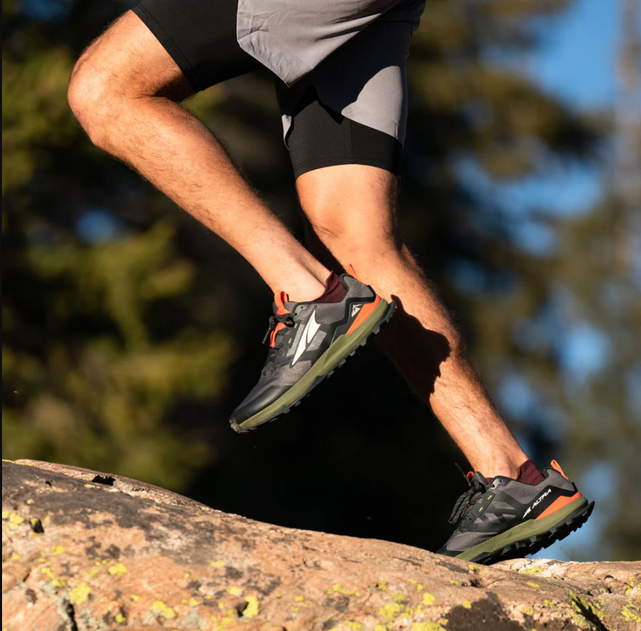 ALTRA Men's Lone Peak 7 Trail Hiking Shoe – Black/Gray