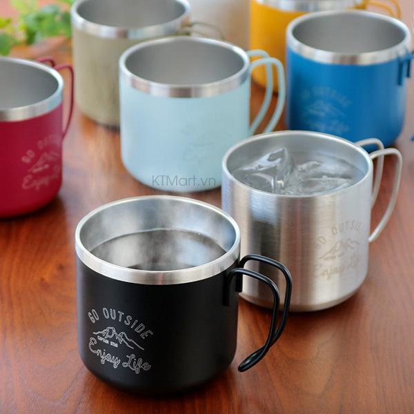 CAPTAIN STAG Monte Double Wall Vacuum Stainless Mug