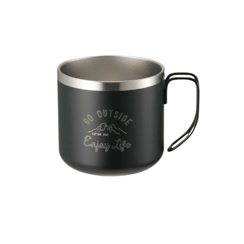 CAPTAIN STAG Monte Double Wall Vacuum Stainless Mug