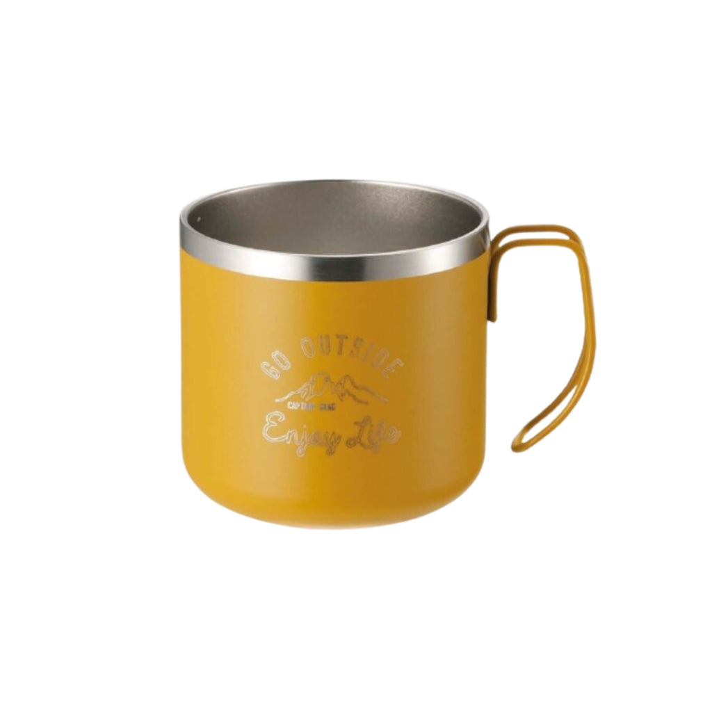 CAPTAIN STAG Monte Double Wall Vacuum Stainless Mug