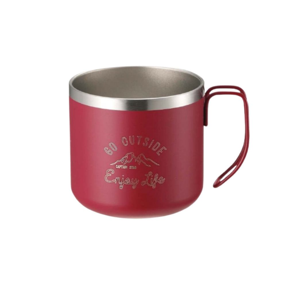 CAPTAIN STAG Monte Double Wall Vacuum Stainless Mug