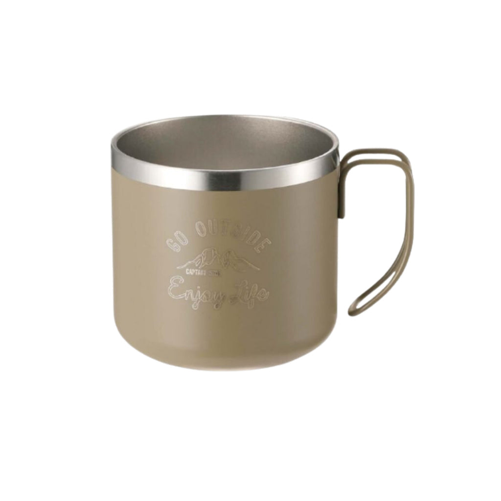 CAPTAIN STAG Monte Double Wall Vacuum Stainless Mug