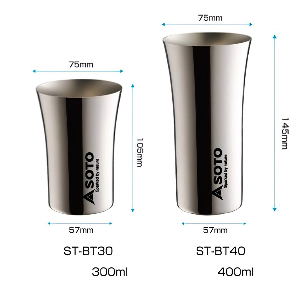 SOTO Stainless Steel Stackable Cup 300ml
