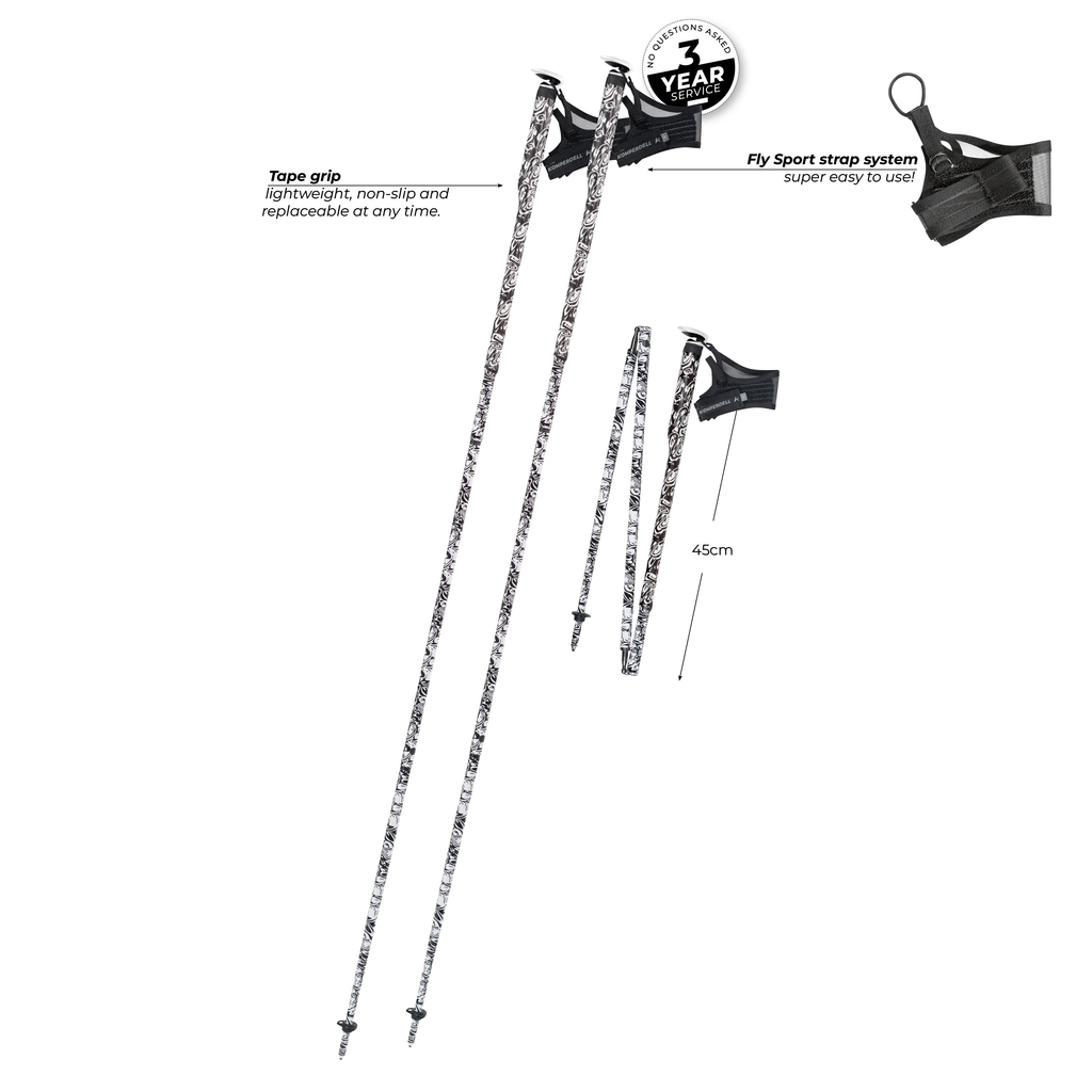 KOMPERDELL Carbon FXP Ultra The Erlkönig Lightweight Trekking Pole