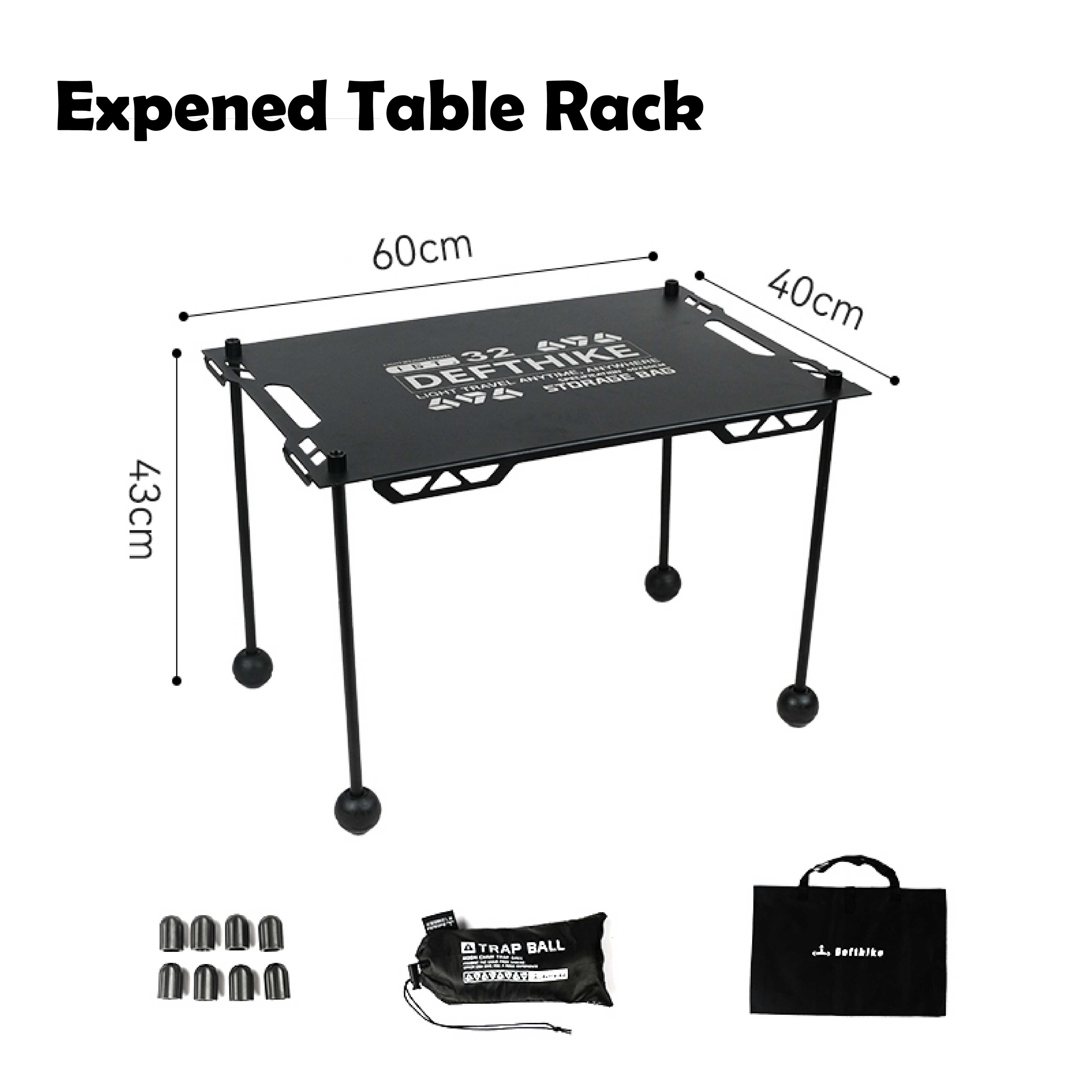 DEFTHIKE 50L Tactical Storage Bag with Table Top Multi-Function D-N004