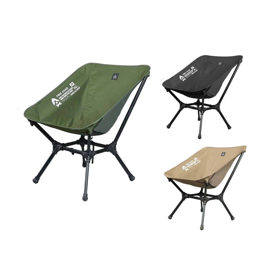 DEFTHIKE Foldable Lightweight Moon Chair Low Back Y005