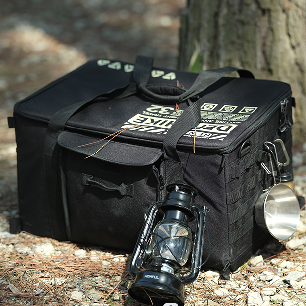 DEFTHIKE 50L Tactical Storage Bag with Table Top Multi-Function D-N004