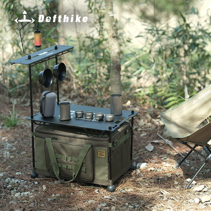 DEFTHIKE 50L Tactical Storage Bag with Table Top Multi-Function D-N004