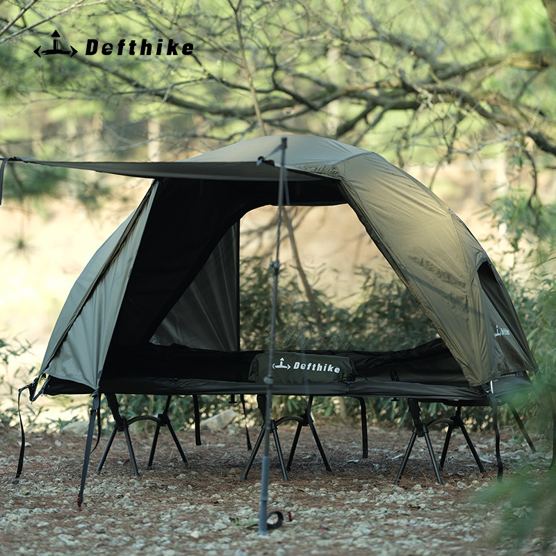 DEFTHIKE Military Cot Bed Tent 1P Q006