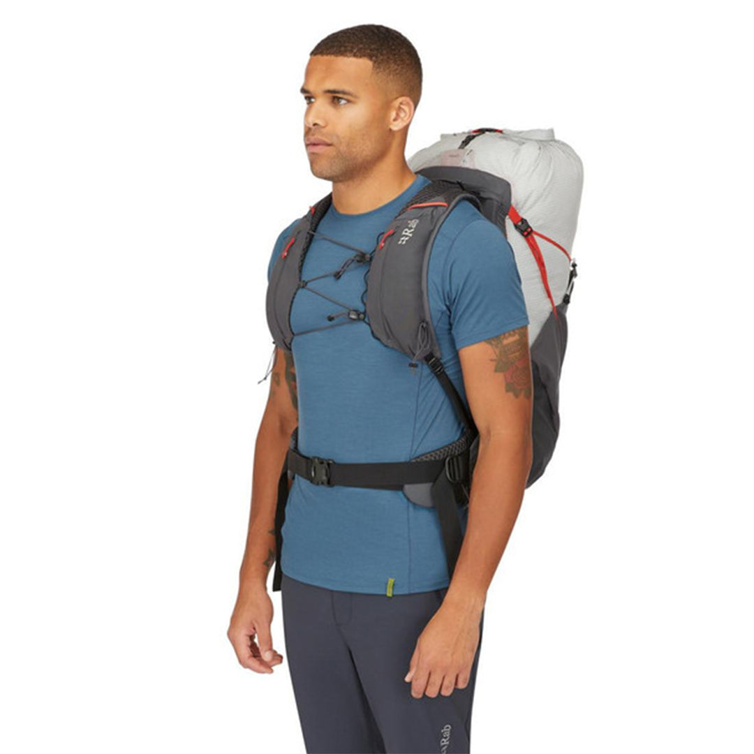 RAB Muon 40L Ultralight Durable Long-Distance Trekking Hiking Backpack
