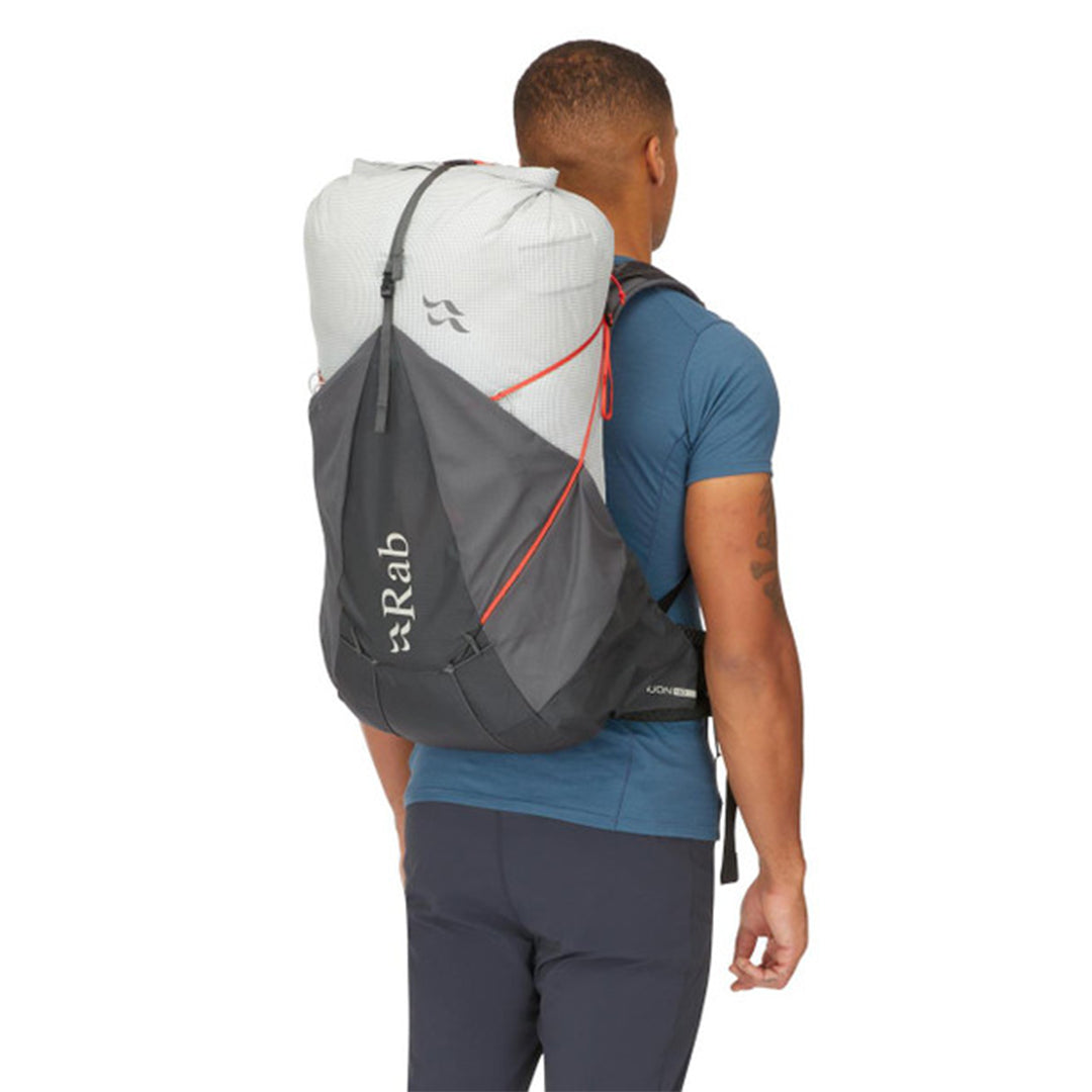 RAB Muon 40L Ultralight Durable Long-Distance Trekking Hiking Backpack