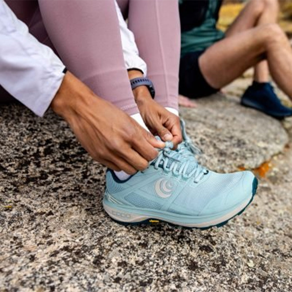 TOPO Athletic Women's Terraventure 4 Trail Running Shoes - Sage/Tan