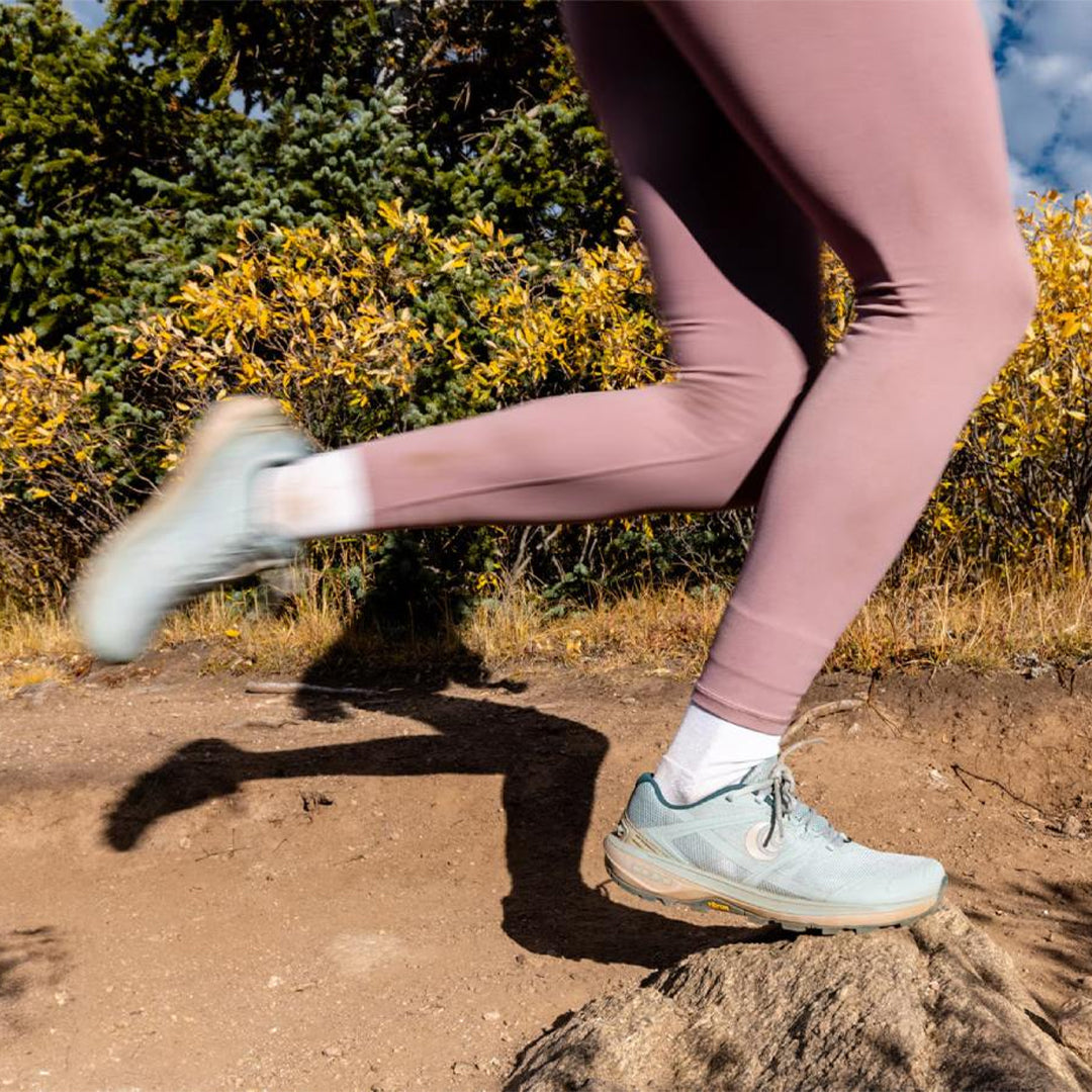 TOPO Athletic Women's Terraventure 4 Trail Running Shoes - Sage/Tan