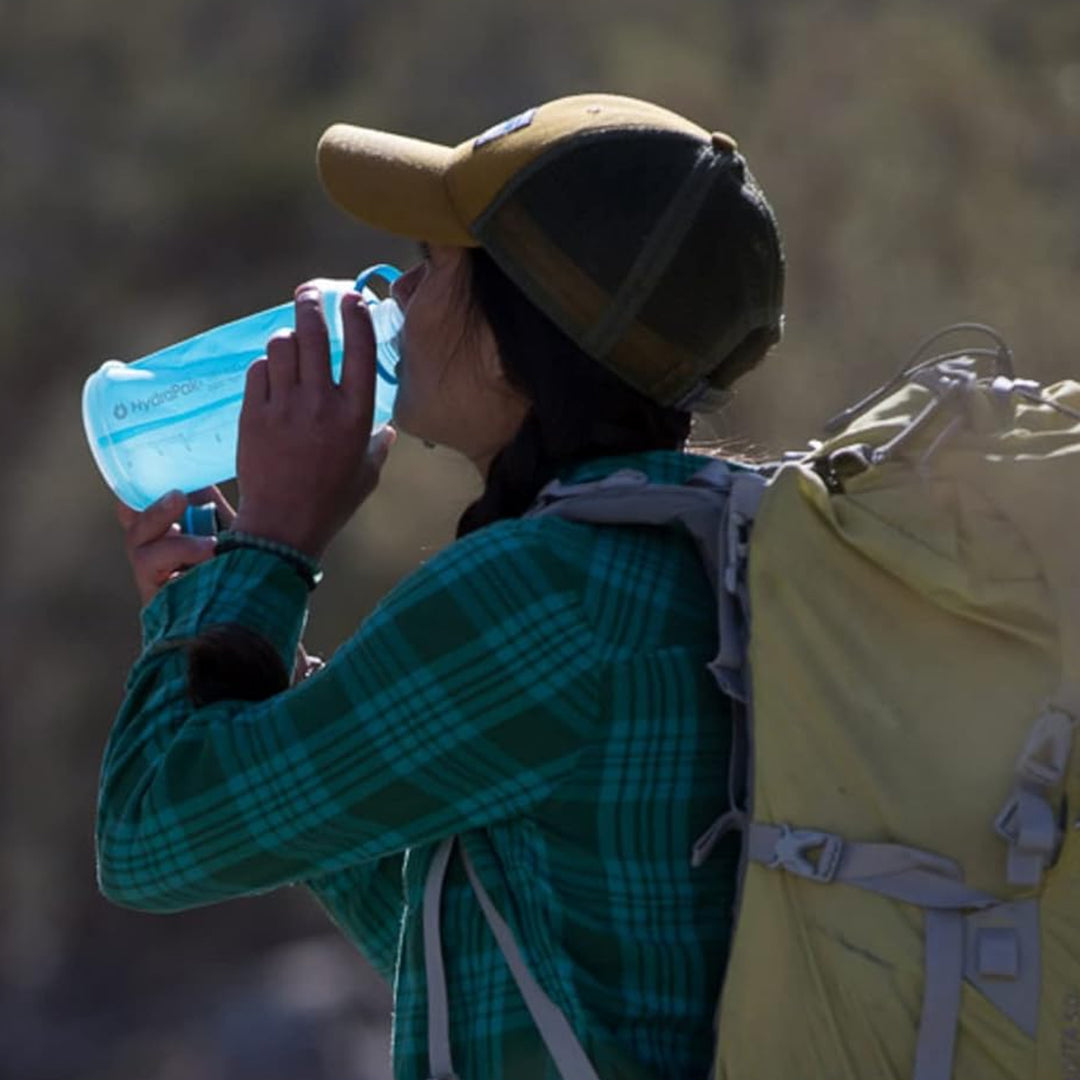 HYDRAPAK Stash™ 1L Ultralight Collapsible Travel Bottle