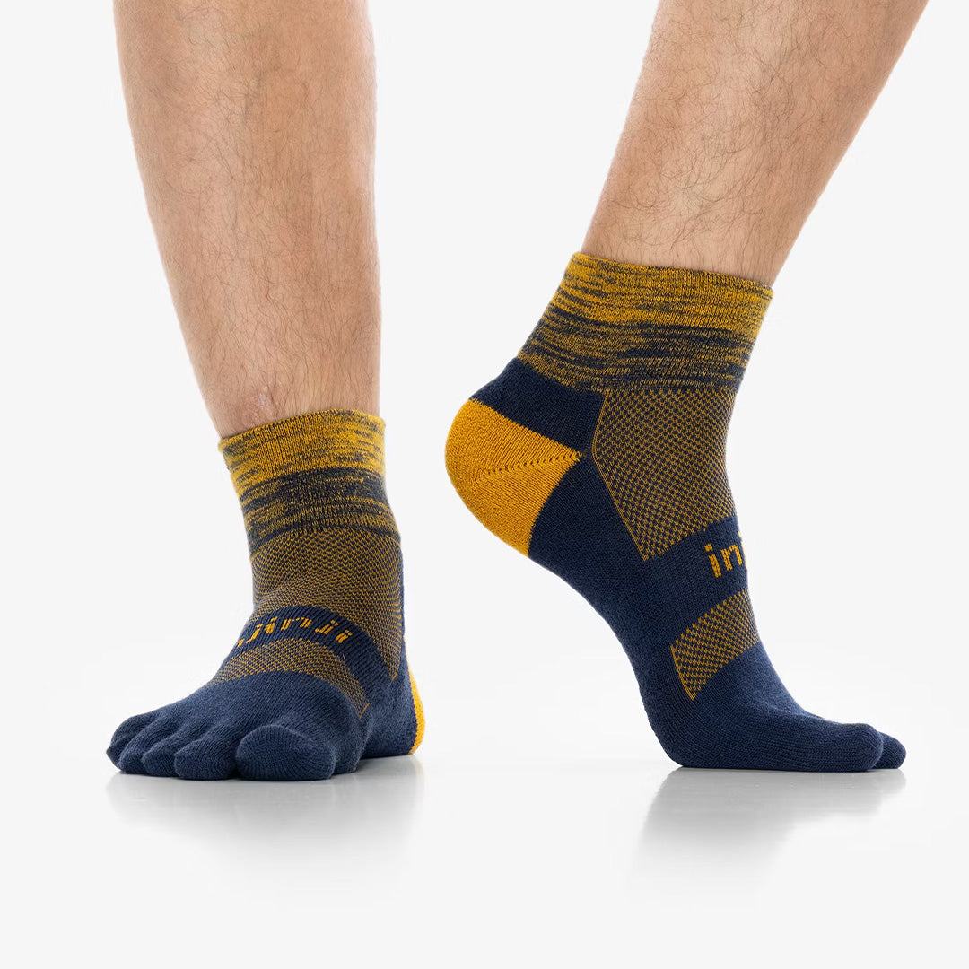 INJINJI Trail Midweight Mini-Crew Coolmax Socks