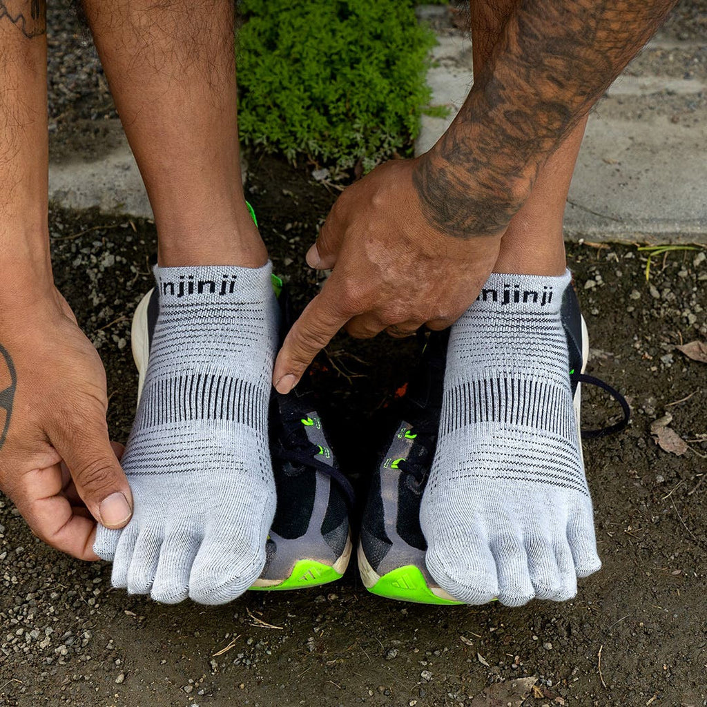 INJINJI Run Lightweight No-Show Ultra Thin Socks