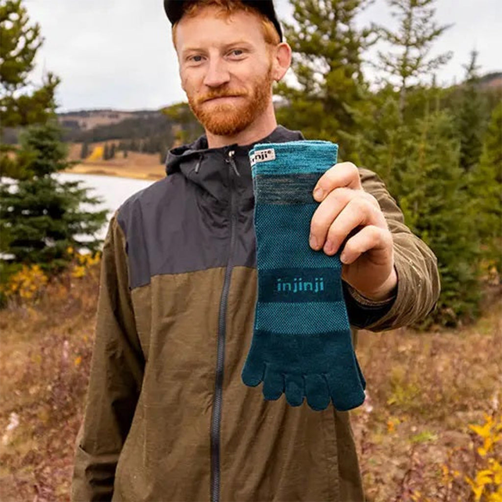INJINJI Trail Midweight Mini-Crew Coolmax Socks