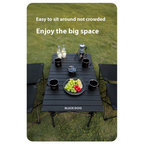 BLACKDOG Xiyue - 1 Table & 4 Chairs Set