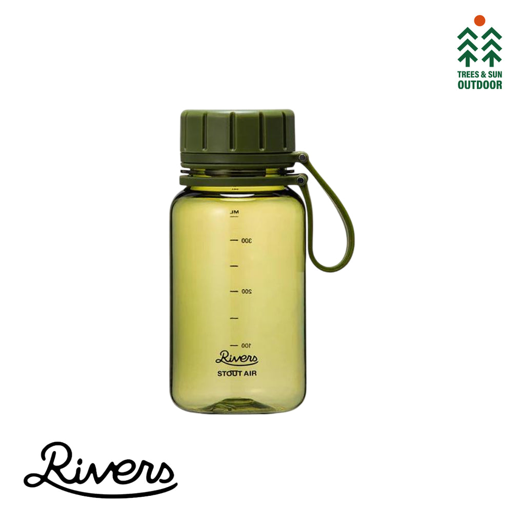 RIVER Stout Air 400E ECOZEN 400ML Leak-Proof Tritan Sports Water Bottle