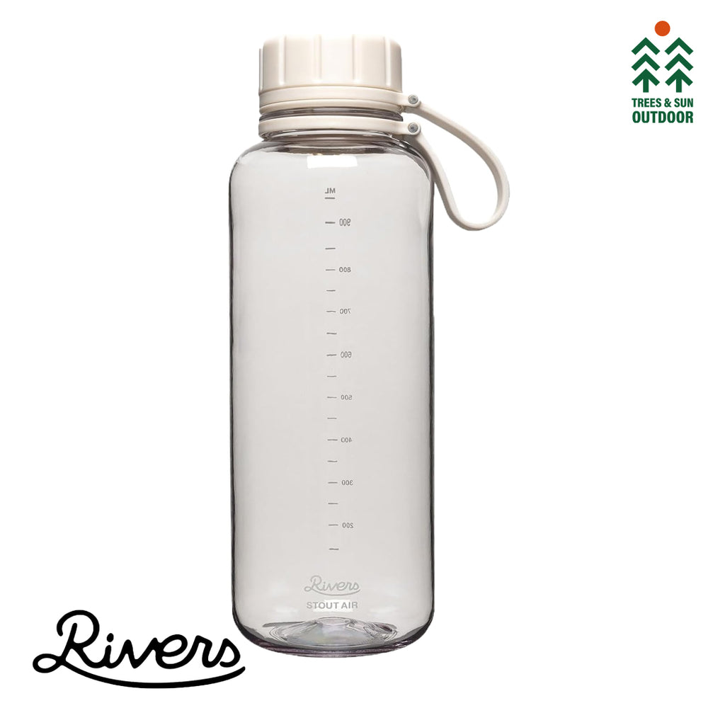 RIVER Stout Air 1000E ECOZEN 1000ML Leak-Proof Tritan Sports Water Bottle