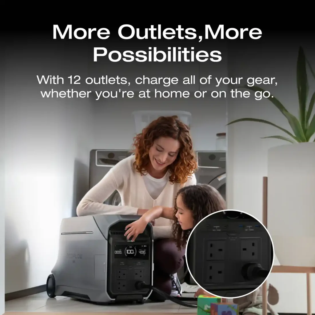 ECOFLOW DELTA Pro 3 Portable Power Station