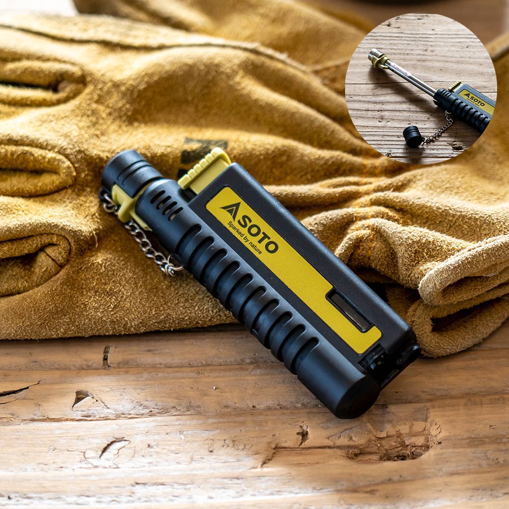 SOTO Pocket Torch XT – Wind-Resistant Extendable Flame Torch