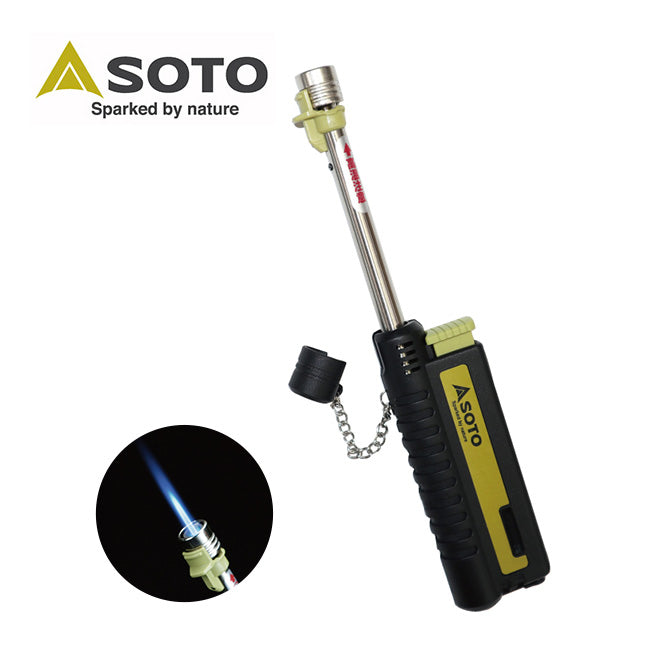 SOTO Pocket Torch XT – Wind-Resistant Extendable Flame Torch