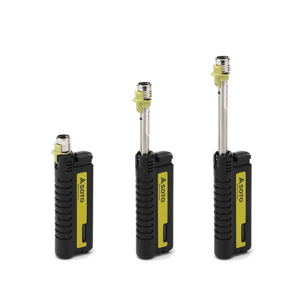 SOTO Pocket Torch XT – Wind-Resistant Extendable Flame Torch