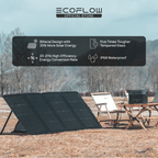 ECOFLOW 220W Solar Panel – Single Face Monofacial