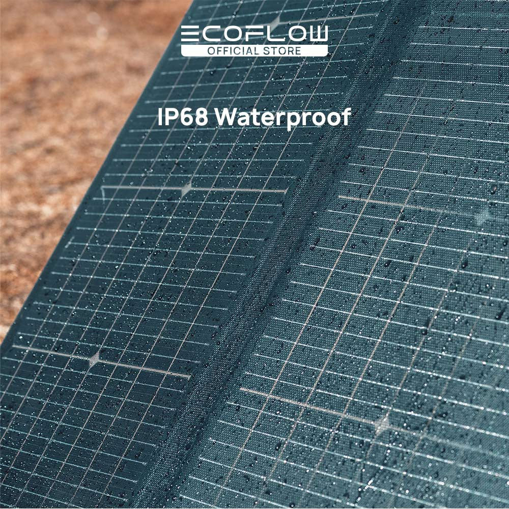 ECOFLOW 220W Solar Panel – Single Face Monofacial