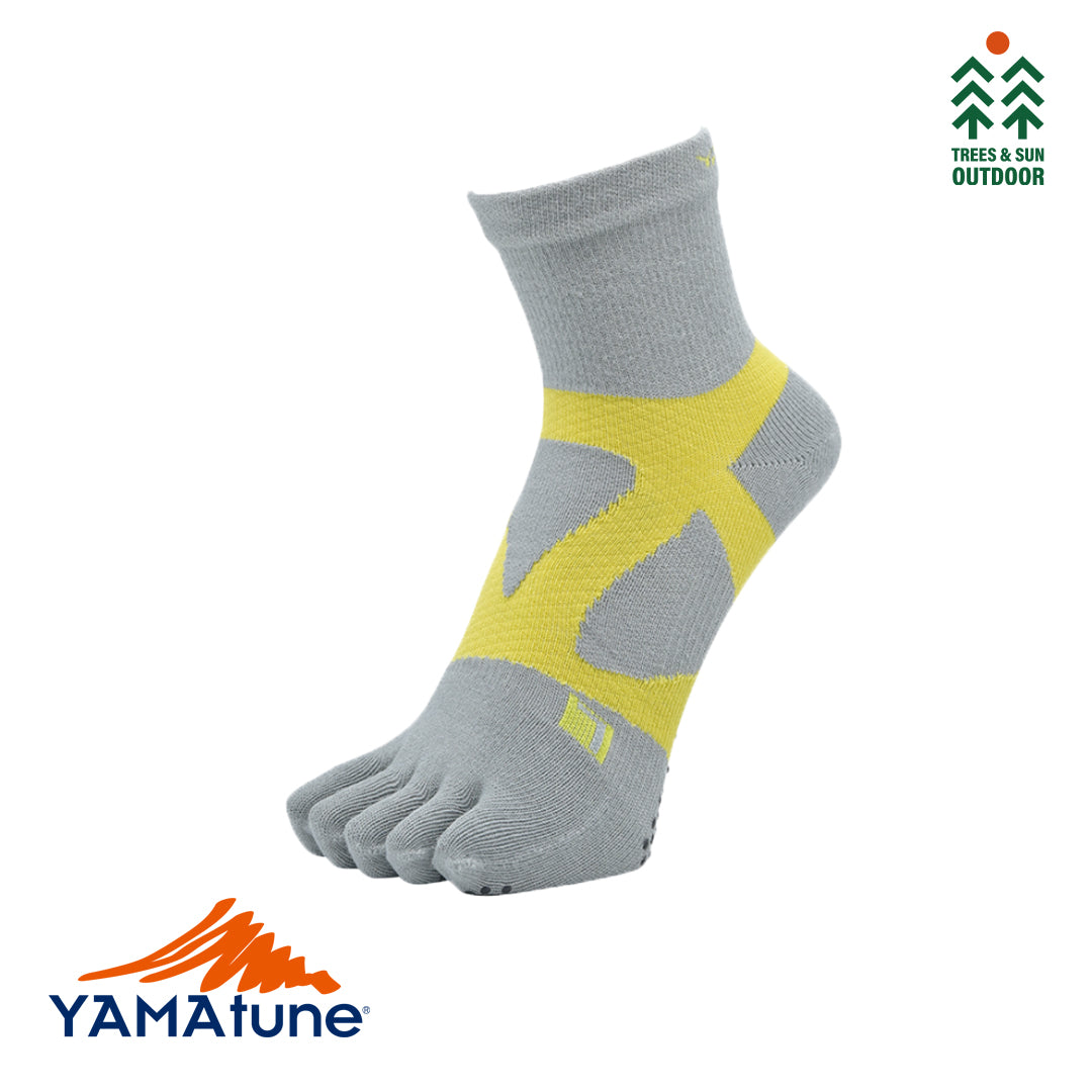 YAMATUNE 5 Toe Mid with Non-Slip Socks