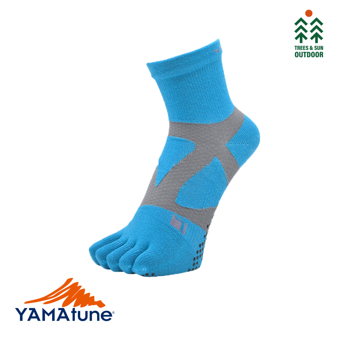 YAMATUNE 5 Toe Mid with Non-Slip Socks