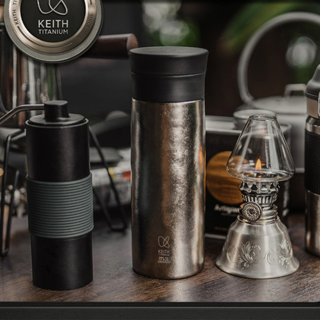KEITH TITANIUM Anti Leak Insulated Thermos 380ml Ti3132