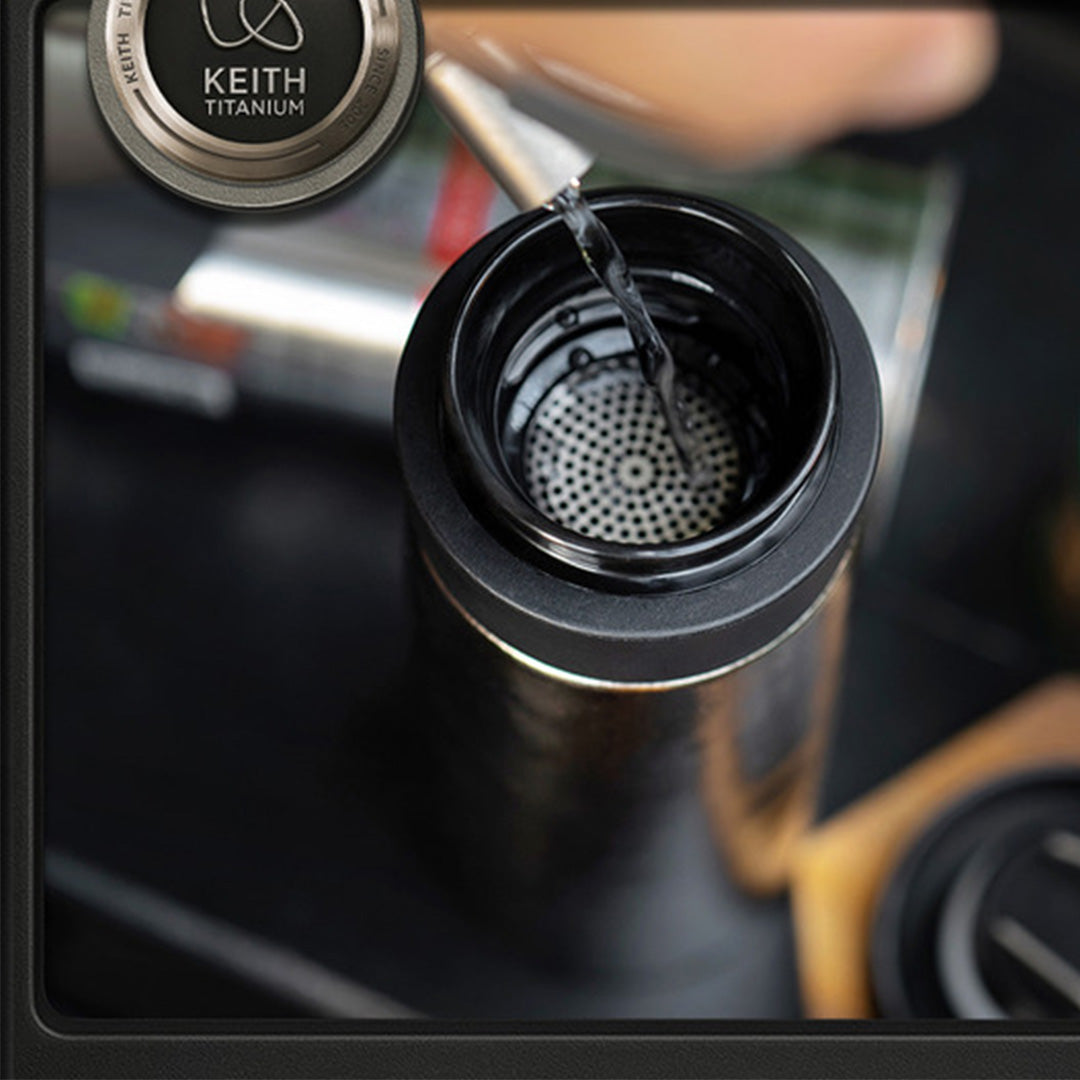 KEITH TITANIUM Anti Leak Insulated Thermos 380ml Ti3132