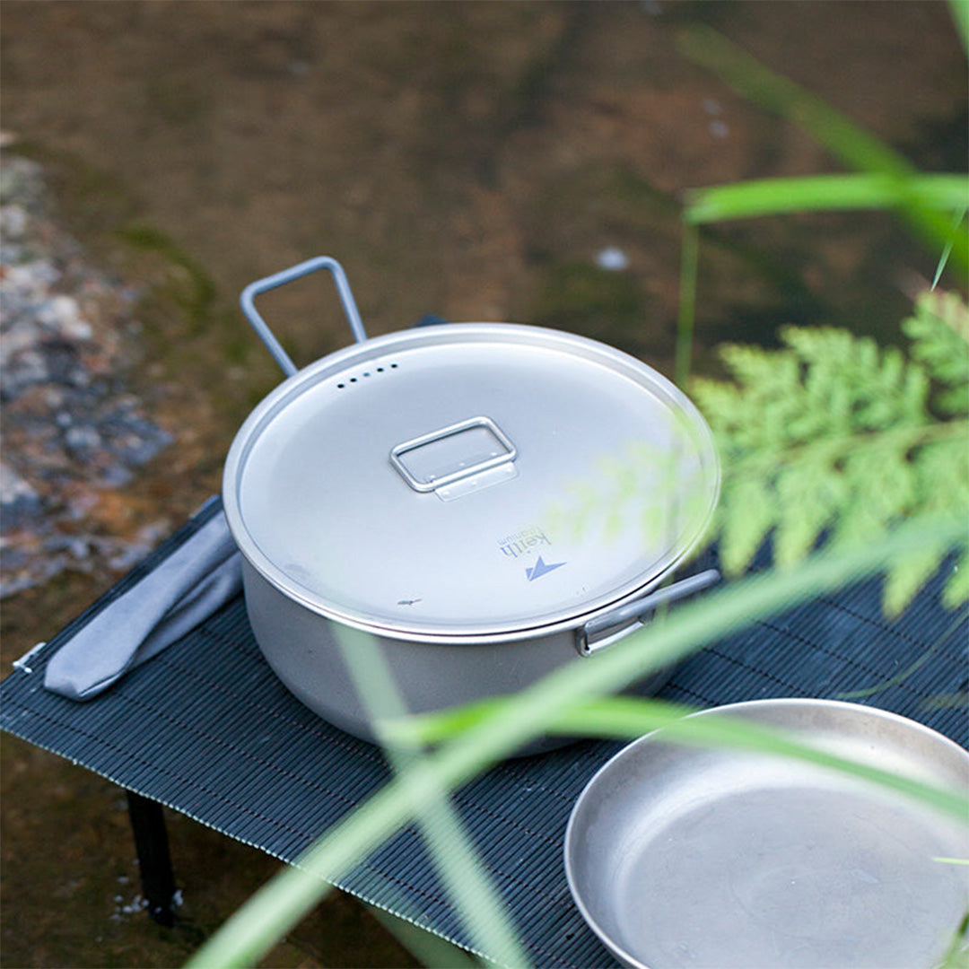KEITH TITANIUM Cooking Pot 1.8L Ti6015