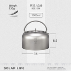 KEITH TITANIUM Tea Kettle 1L Ti3901