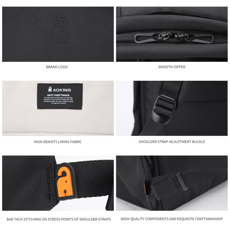 AOKING Anti-Theft Travel Backpack 23L