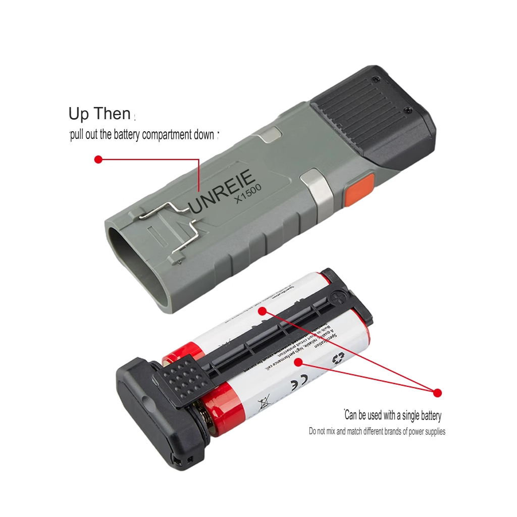 SUNREI X1500 Multifunction Tactical Flashlight 1500LM