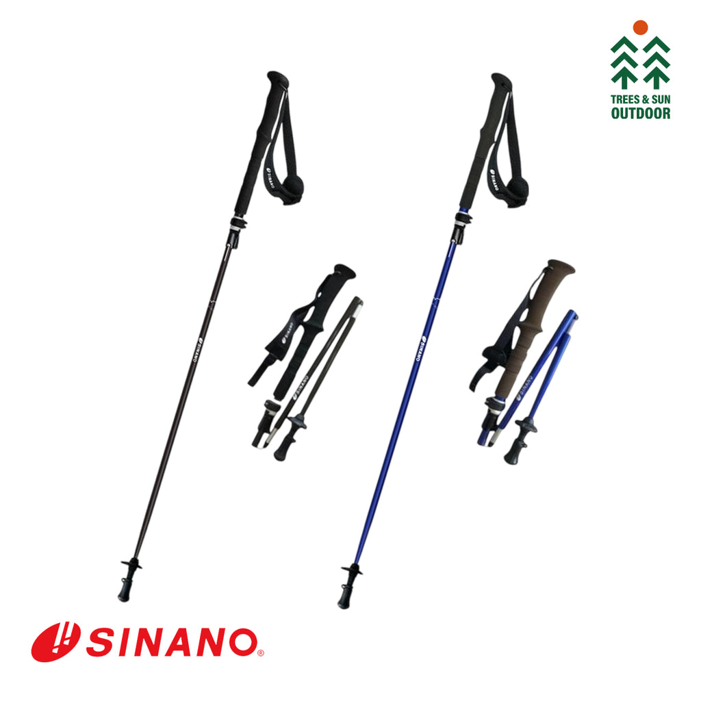 SINANO Folder Twist Trekking Pole 115cm/125cm
