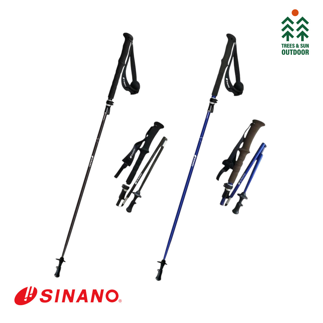 SINANO Folder Twist Trekking Pole 115cm/125cm