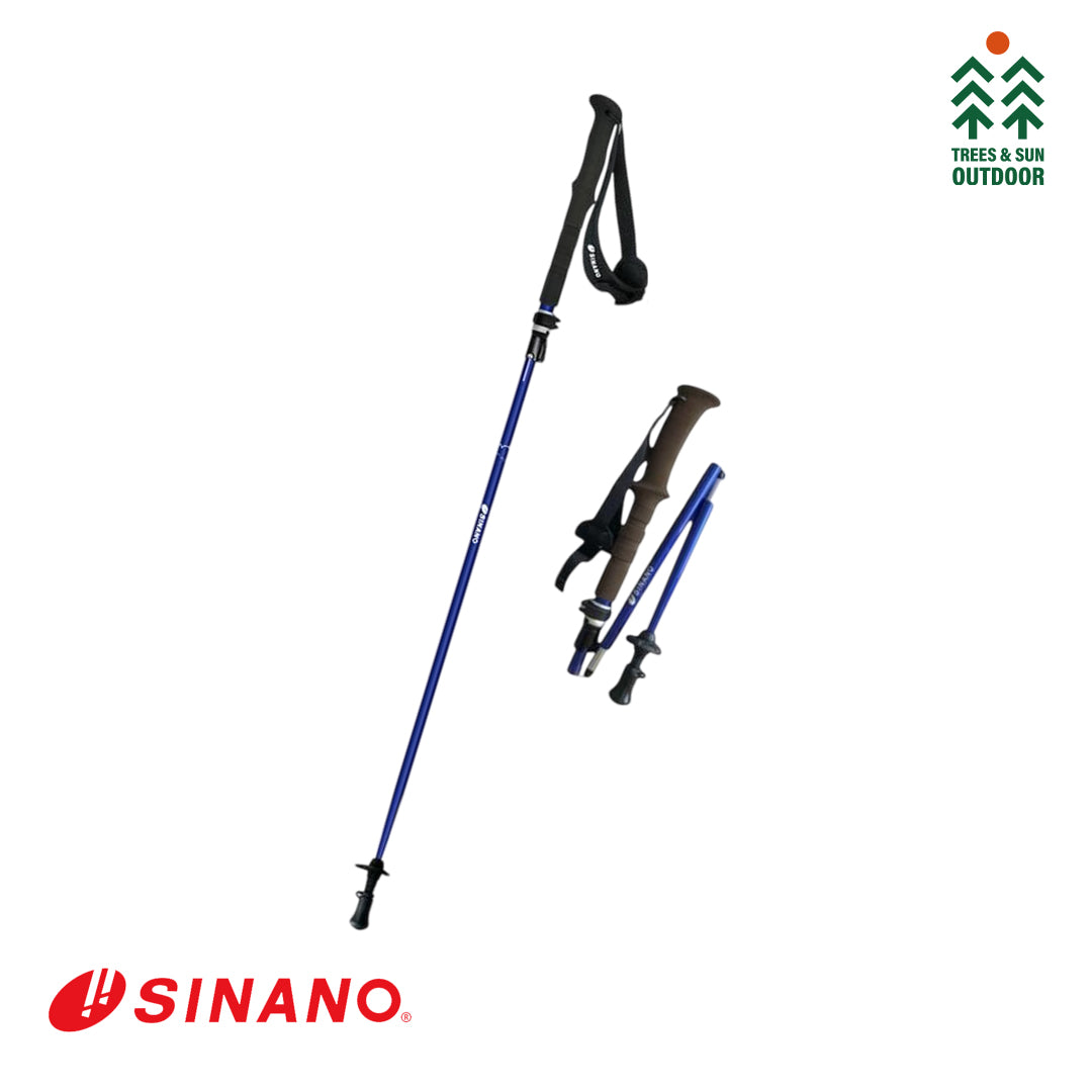 SINANO Folder Twist Trekking Pole 115cm/125cm