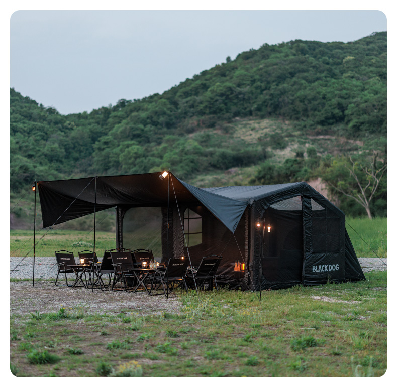 BLACKDOG Air Inflatable Tent 550CM 4-5 Person