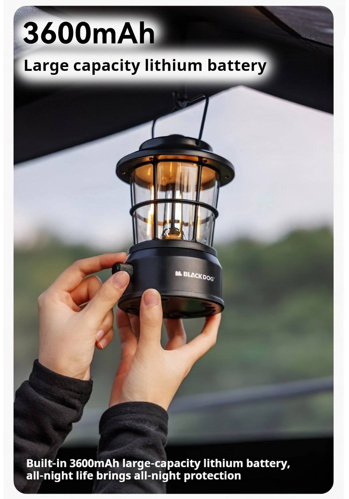 BLACKDOG Henghui Retro Vintage Lantern