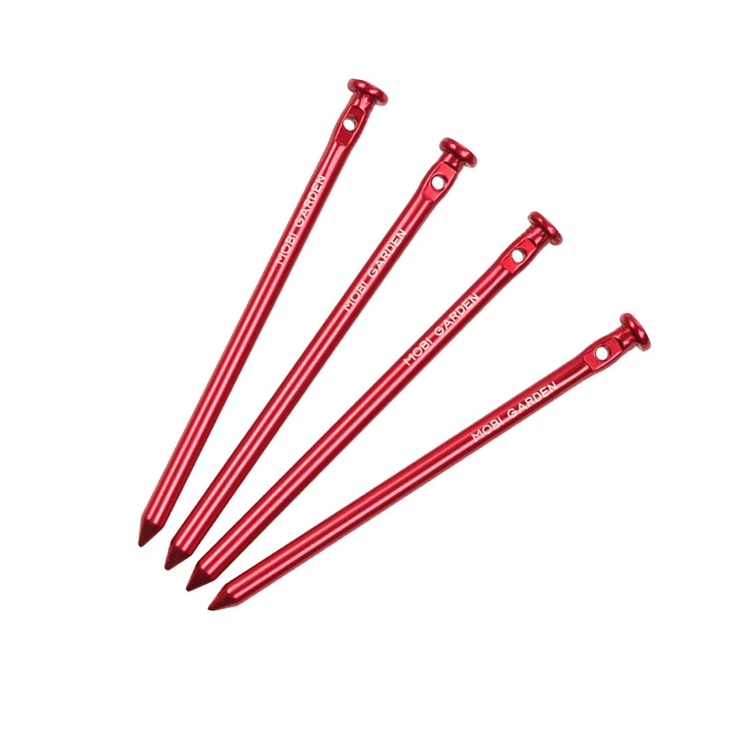 MOBI GARDEN Round Tent Peg Set – 4 pcs