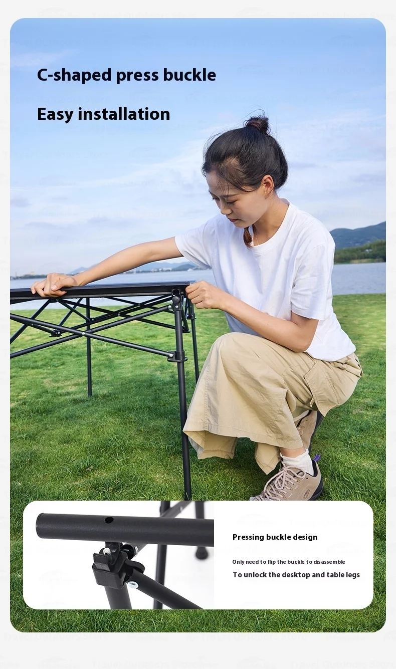 MOBI GARDEN ShanXiang Carbon Steel Egg Roll Table – M