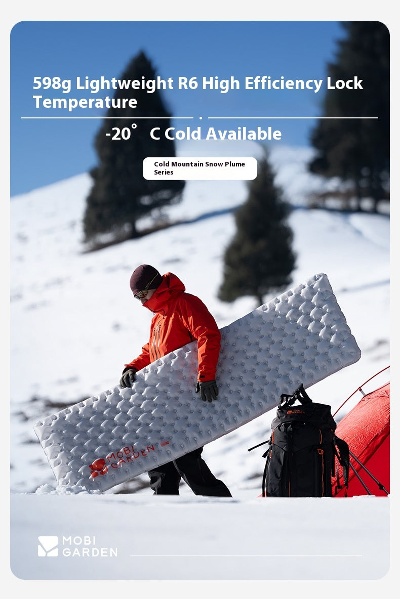 MOBI GARDEN Cold Mountain Pro S R3.9 Fish Shape Air Mattress