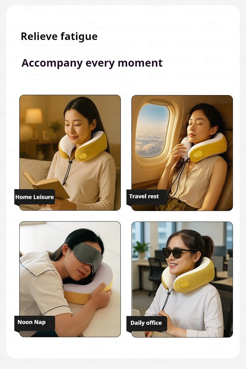MOBI GARDEN Memory Foam U-Shaped Pillow